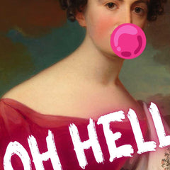 Altered Vintage Art - Oh hell no
