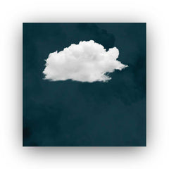 Canvas - Teal Cloud Art