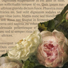 Altered Vintage Art - Book Page Art