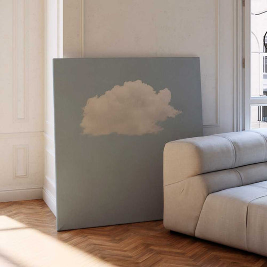 Cloud Wall Art - Blue
