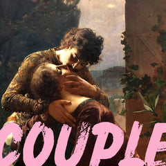 Altered Vintage Art - Quote: Couple Goals