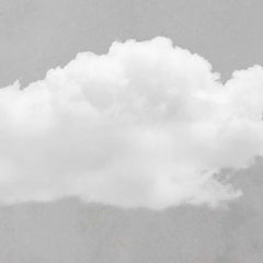 Cloud Wall Art - Grey