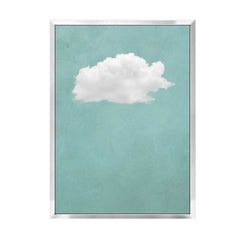 Canvas - Green Cloud Art