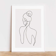 Woman - Line Art