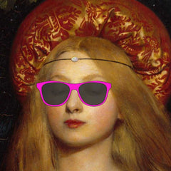 Altered Vintage Art - Quote: Good Vibes