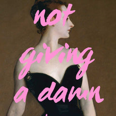 Altered Vintage Art - Not giving a damn about your opinion