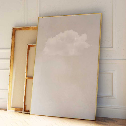 Cloud Wall Art - Grey
