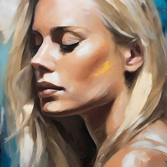 Modern Women Portrait Collection – Printable Digital Wall Art - Yasmin