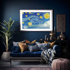 Starry Night - Altered Art - Vincent Van Gogh