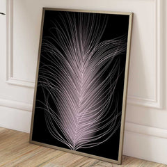 Delicate Pink Feather