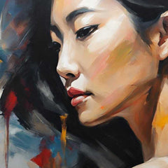 Women's Portraits Canvas - Selene