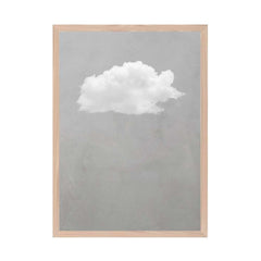 Cloud Wall Art - Grey