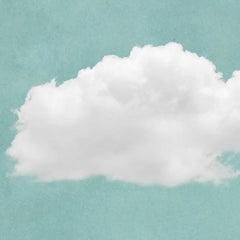 Cloud Wall Art - Green