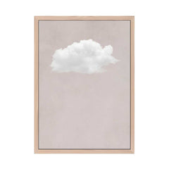 Canvas - Beige Cloud Art