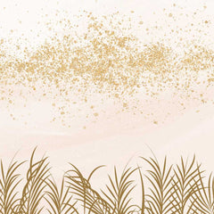 Sunset Sojourn: Abstract Flock of Birds in Flight