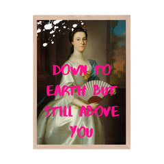 Altered Vintage Art - Still above you