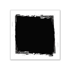 Black Abstract Square