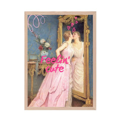 Altered Vintage Art - Feelin' Cute