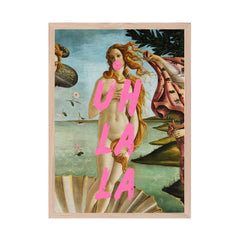 Altered Vintage Art - Uh La La