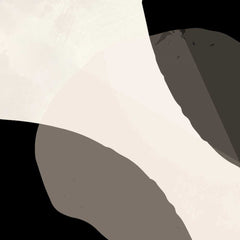 Black and Beige Abstract