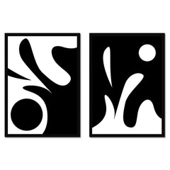 Monochrome Black and White Duo