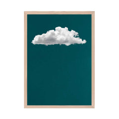 Turquoise Green Cloud Wall Art