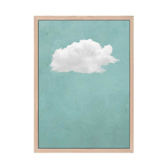 Canvas - Green Cloud Art