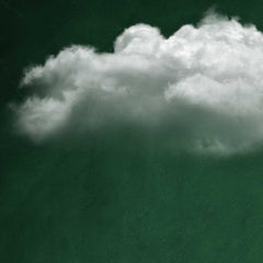 Emerald Green Cloud Wall Art