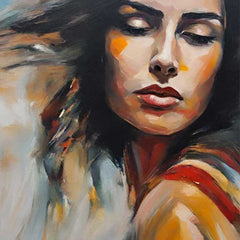 Women's Portraits Canvas - Saanvi