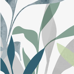 Botanical Abstract Art - Set of 4