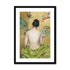 Naked Japanese Woman - William Merritt Chase