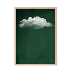 Emerald Green Cloud Wall Art