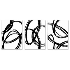 Monochromatic Orbital: Set of 3 Prints