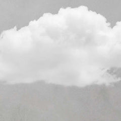 Cloud Wall Art - Grey