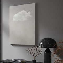 Canvas - Grey Cloud Art