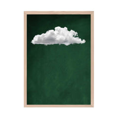 Emerald Green Cloud Wall Art