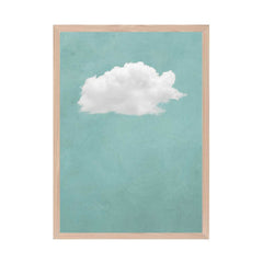 Cloud Wall Art - Green