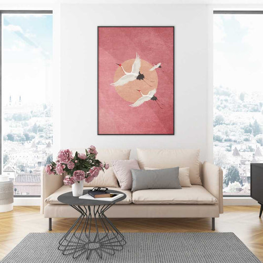 Japanese Flying Cranes