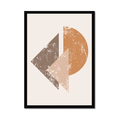 Desert Mirage Abstract Wall Art Print