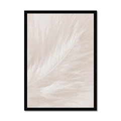 Light Beige Feather Wall Art