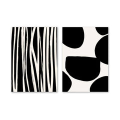 Monochrome Medley: Set of 2 Prints