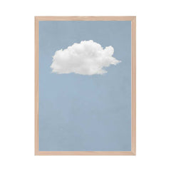 Cloud Wall Art - Blue