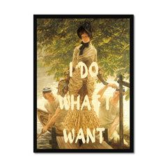Altered Vintage Art - I do what I want