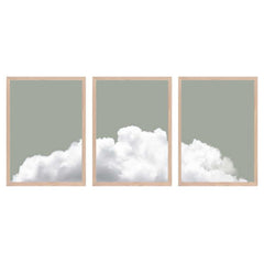 Sage Green Clouds Trio