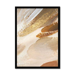 Abstract Beige Brushstroke Palette