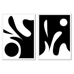 Monochrome Black and White Duo