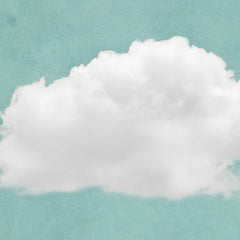 Cloud Wall Art - Green