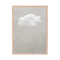Cloud Wall Art - Grey
