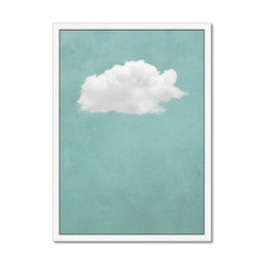 Canvas - Green Cloud Art
