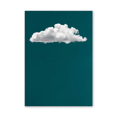 Turquoise Green Cloud Wall Art